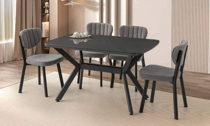 Anka Masa ve Esinti Sandalye - Tesla Ayak