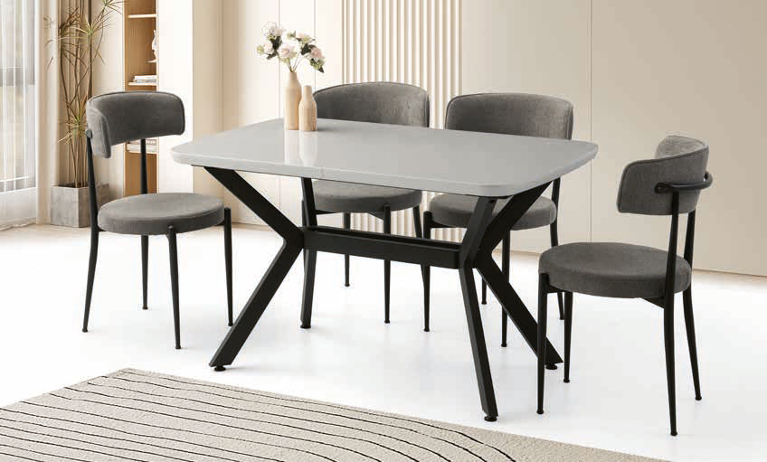 Anka Masa ve Gözde Sandalye - Tesla Ayak