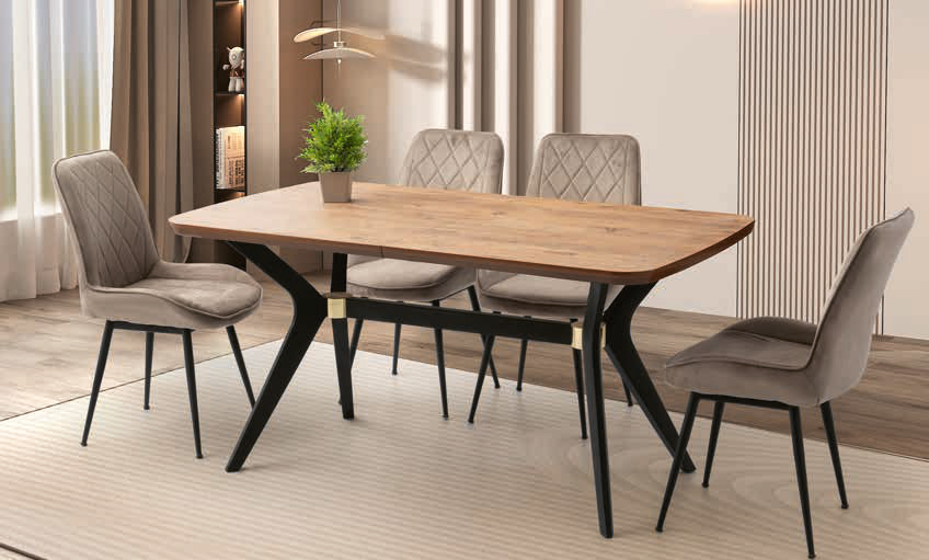 Anka Masa – Fulya Sandalye Takımı