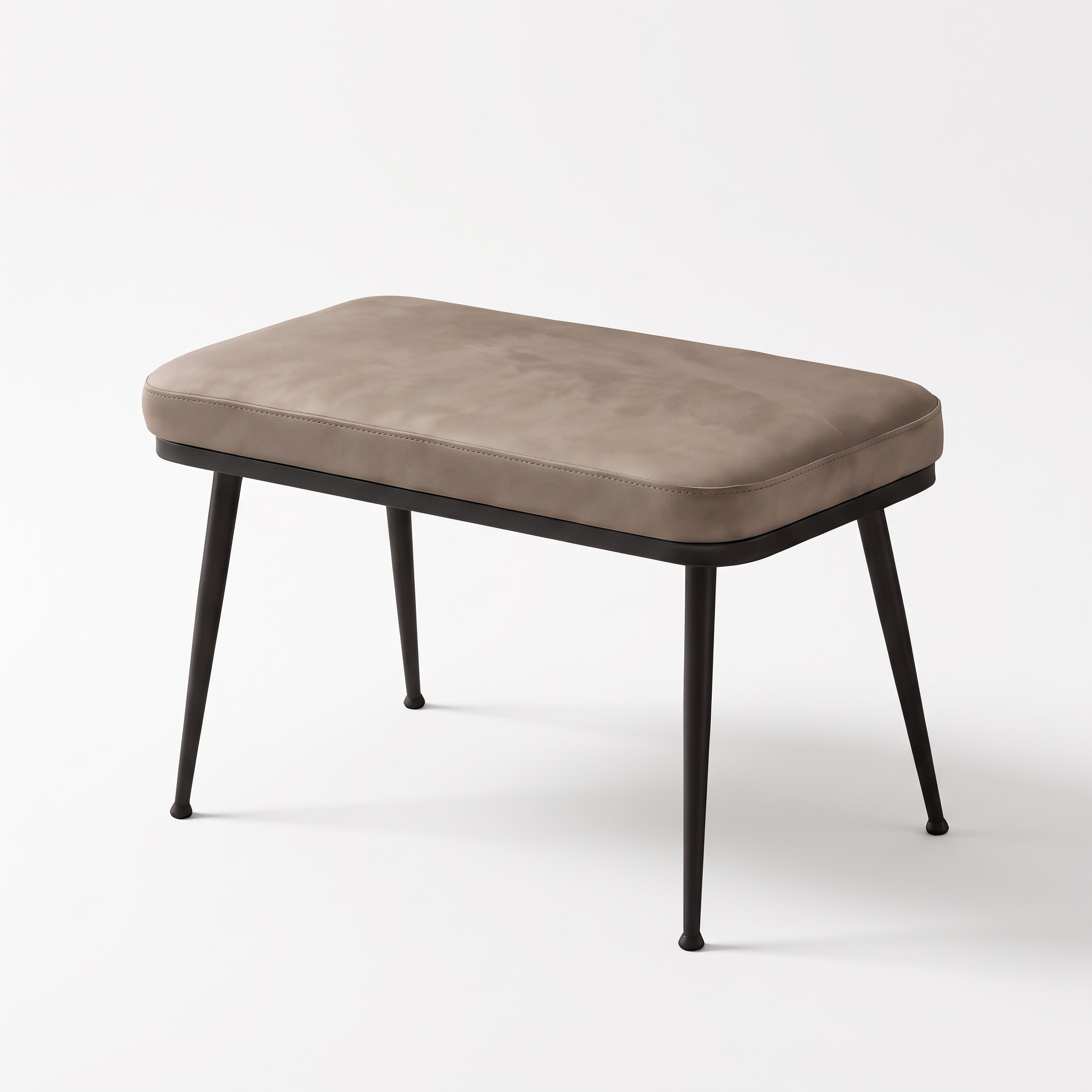 Atlanta Sırtsız Metal Bench Puf (40x75 cm)