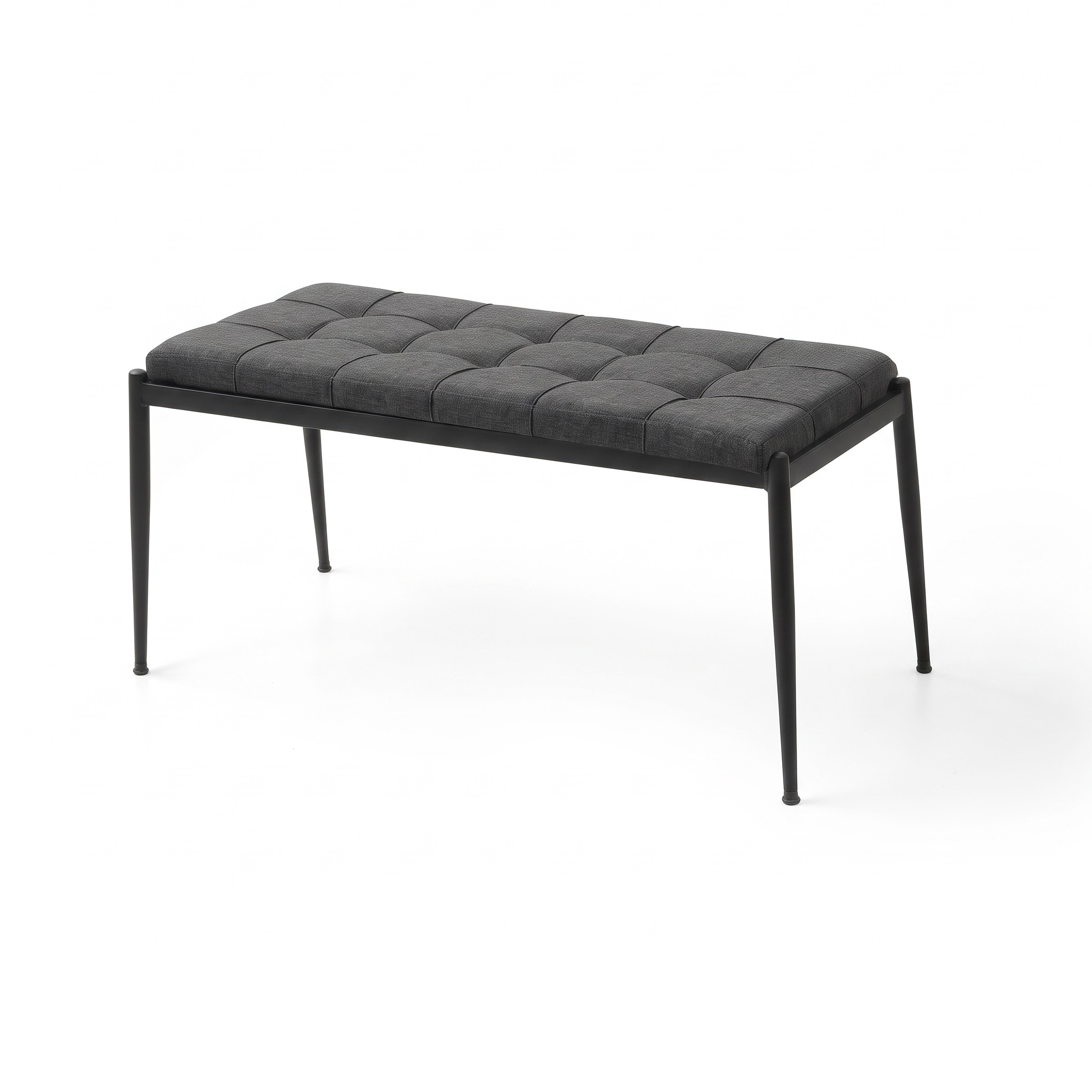 Jumbo Sırtsız Metal Bench Puf