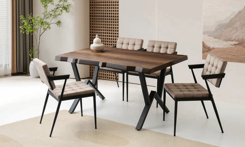 Kütük Masa ve Jumbo Sandalye