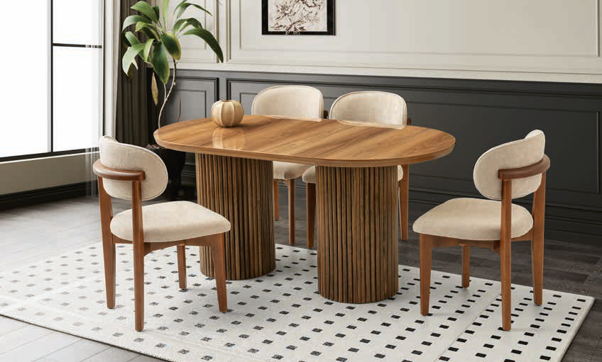 Orkide HG Masa ve Nergis Sandalye