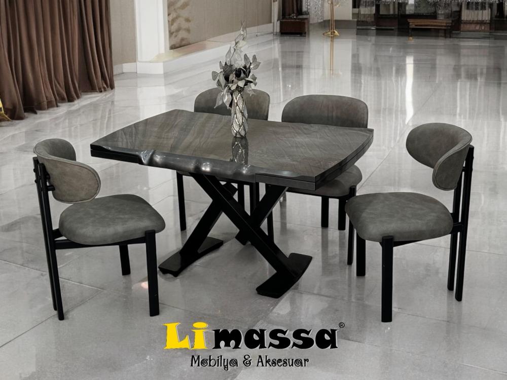 Orkide Masa ve Leon Sandalye