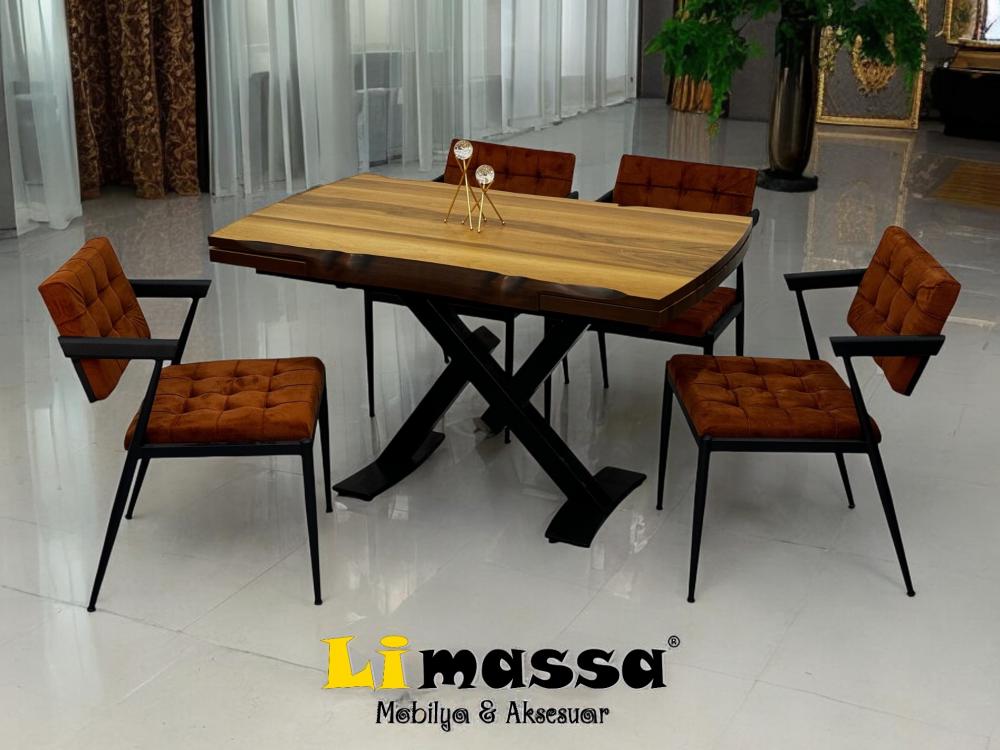 Ay Kütük Masa ve Leon Sandalye