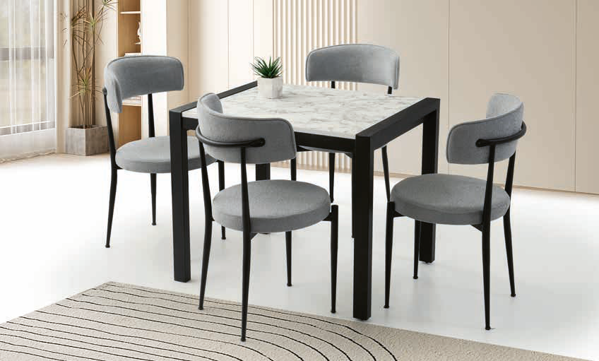 Tuğra Masa (80x70) ve Gözde Sandalye