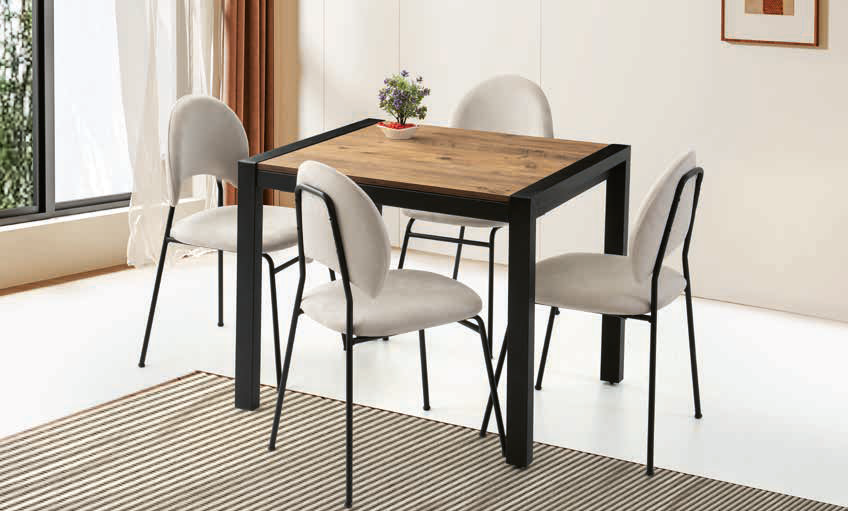 Tuğra Masa 80x70 – Suna Sandalye