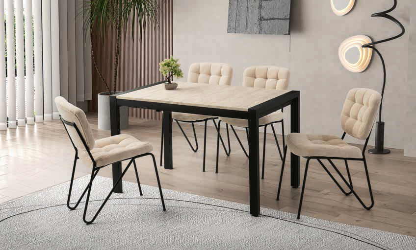 Tuğra Masa – Vitre Sandalye