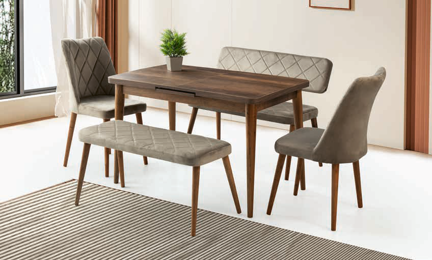 Silva Masa - Nova Sandalye ve Atlanta Benç